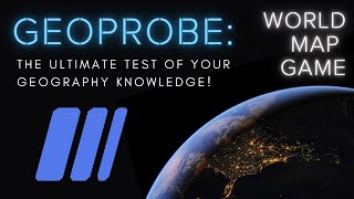 GeoProbe | Chrome Extension Game