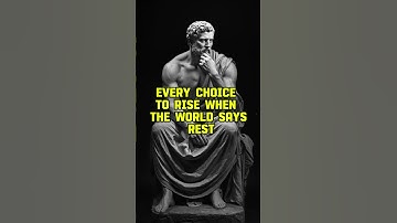 He who breaks his own limits writes his own fate | Stoicism