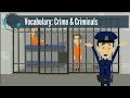 Full ielts vocabulary topic crime and criminals