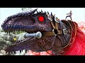 O Prime Alpha Giga Vence o Alpha T-Rex? Evoluí Para XX Milhões de Dano! (Super Mods) Ark Dinossauros