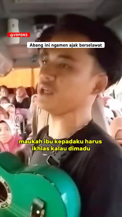 Pengamen ini ajak selawat ujung” harus iklas kalau di MADU HHHH #shorts #viralvideo #fyp #pengamen