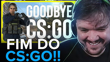 GAULES REAGE AO FIM DO CS:GO! (Goodbye Counter-Strike: Global Offensive)