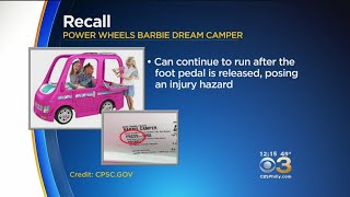 Fisher-Price Recalls Popular Barbie Toy Over Injury Hazards