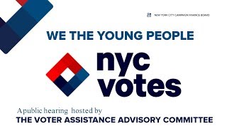 We the Young People Hearing 2019