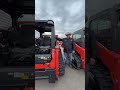 The Kubota Cowboy explains the benefits of the open and close cab track loaders.