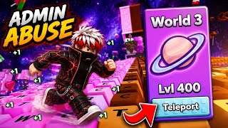 I Finally Reached World 3 in +1 Keyboard Escape! (Admin Abuse)