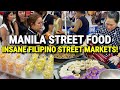 PHILIPPINES STREET FOOD Tour In MANILA CITY 2026 INSANE Market Streets Of Quiapo Binondo