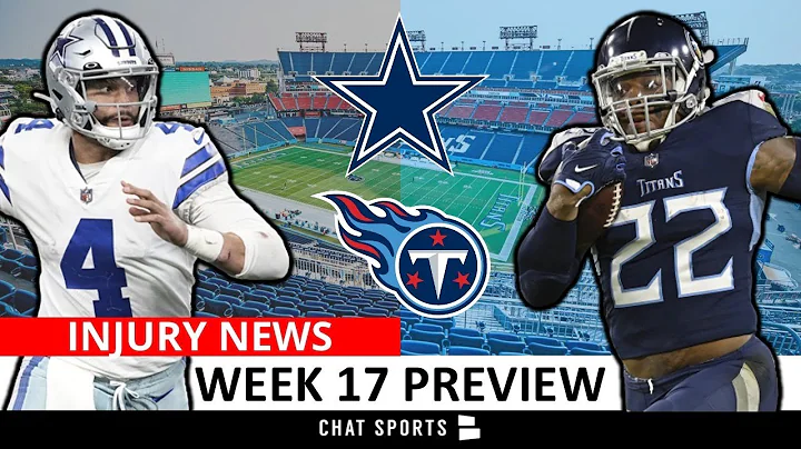 BIG Cowboys Injury News On Tony Pollard + Cowboys vs. Titans Preview & Prediction | NFL Week 17