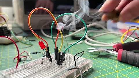 Model rocket launch controller basic circuit test