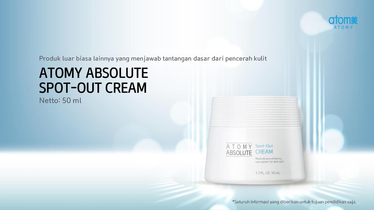 Atomy Absolute SpotOut Cream YouTube