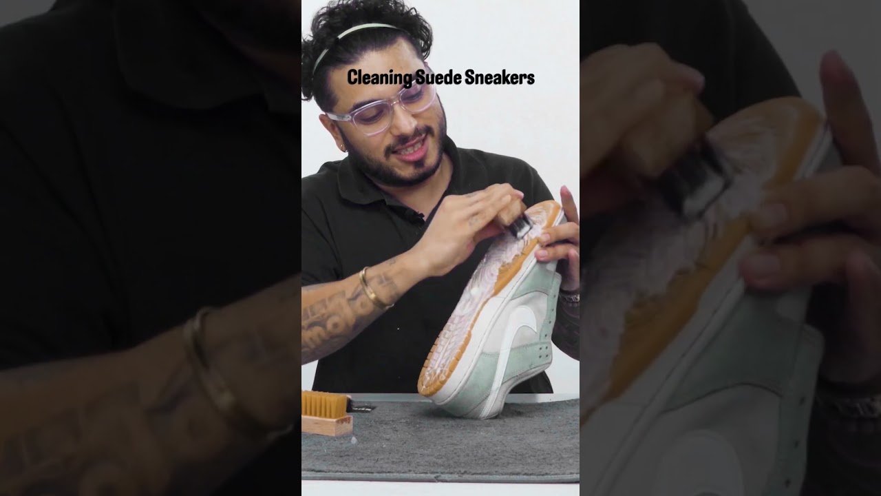 how to clean suede nike dunks