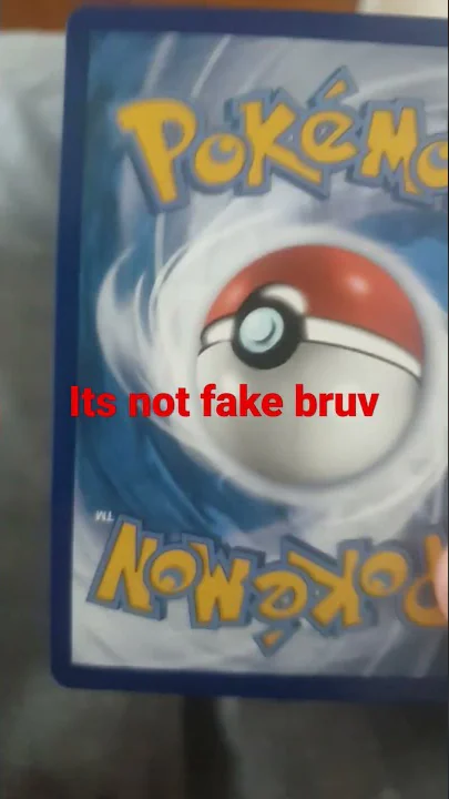 pulled it out of a booster box