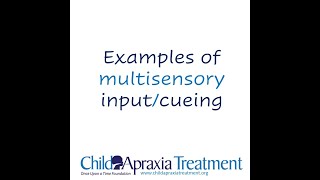 Examples Of Multisensory Cueing
