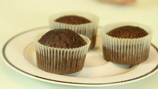 Como hacer un cupcake de chocolate