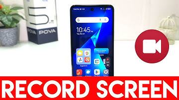 How To Record Screen On Tecno Pova 5 Pro