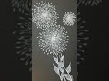 Art-to-video: Motion without wind—only a slow ripple traveling through suspended blooms.