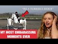 REACTING TO RIDING MY HORSES FOR THE FIRST TIME