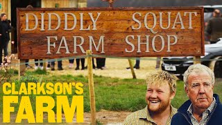 DIDDLY SQUAT Jeremy Clarkson's FARM Shop & Restaurant - A GRAND TOUR!