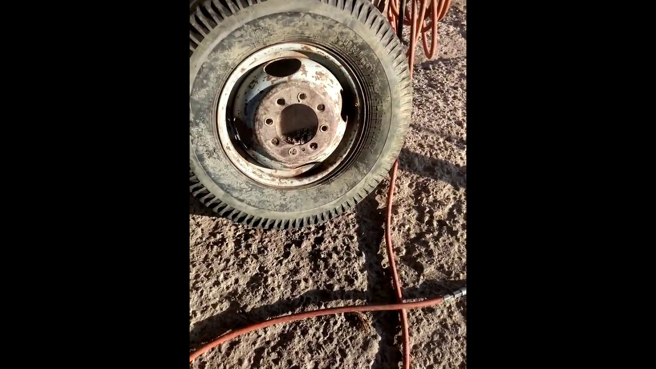 Tire inner tube deflating YouTube