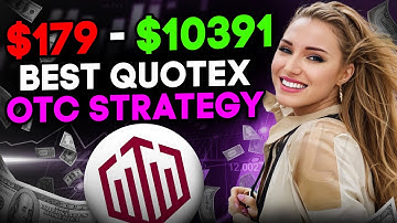 BEST BINARY OPTIONS OTC TRADING STRATEGY $179 TO $10391 | Quotex OTC 15 sec strategy