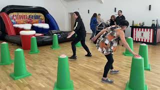 IPS interactive sports cones hire from Leisure King