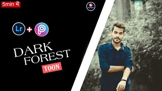 DARK FOREST TOON lightroom photo editing tutorial in mobile THE CROWN TC #THECROWNTC #photo_editing screenshot 3
