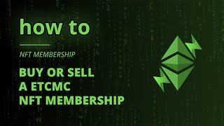 ETCMC // how to - Buy or sell a ETCMC NFT