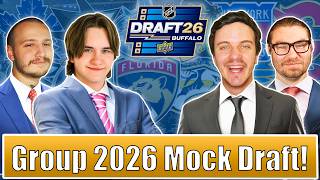 A Four Person 2026 NHL Mock Draft Ft. Graviteh, PuckEmpire & The Prospect Don