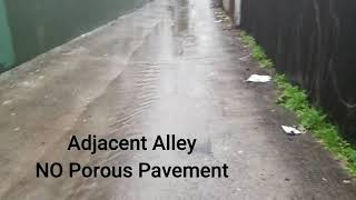 Stormcrete® - Anaheim, CA - Green Alley in the Rain
