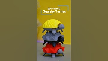 The Cutest 3D Printed Toy || 3D Printed Squishy Turtle #3d #useful3dprints #3dprinted