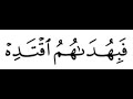 21 كلمات صعبة فبهداهم اقتده