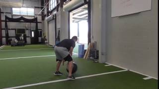 MB Shotput with Step Behind