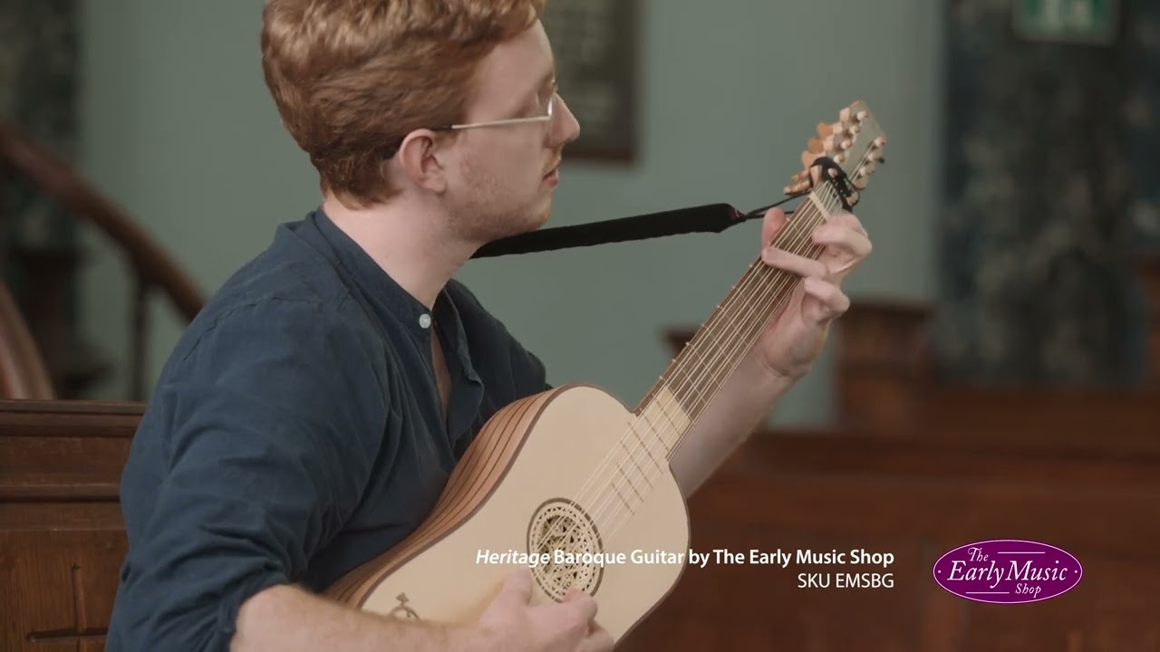 Heritage Baroque Guitar by The Early Music Shop - YouTube