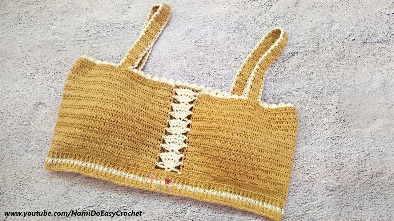 Easy Crochet for Summer: Crochet Crop Top #19