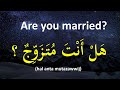Learn arabic conversation english  arabic