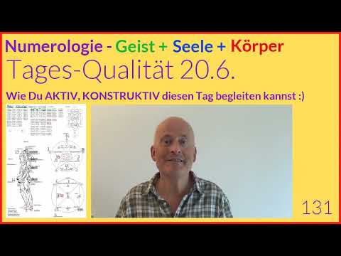 Tageshoroskop Numerologie, 20.6.