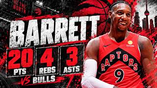 Details RJ Barrett 20 pts 4 rebs 3 asts vs Bulls 26/27 season Guide