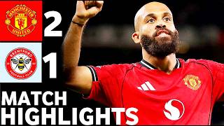 Man Utd vs Brentford 2-1 (INCREDIBLE Goals Tactics Dribbling) | FULL Match Highlights
