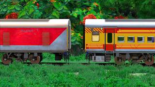 LHB PARCEL VAN COUPLING ANTYODAYA TRAIN | BUMPY RAILROAD | Train Simulator | Railwork | NTG GAMING screenshot 1