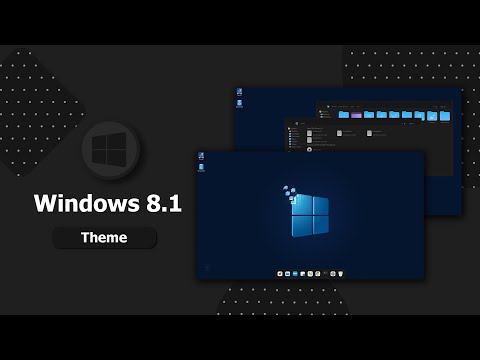 Clean Dark Theme For Windows 8 & 8 1 (2022)