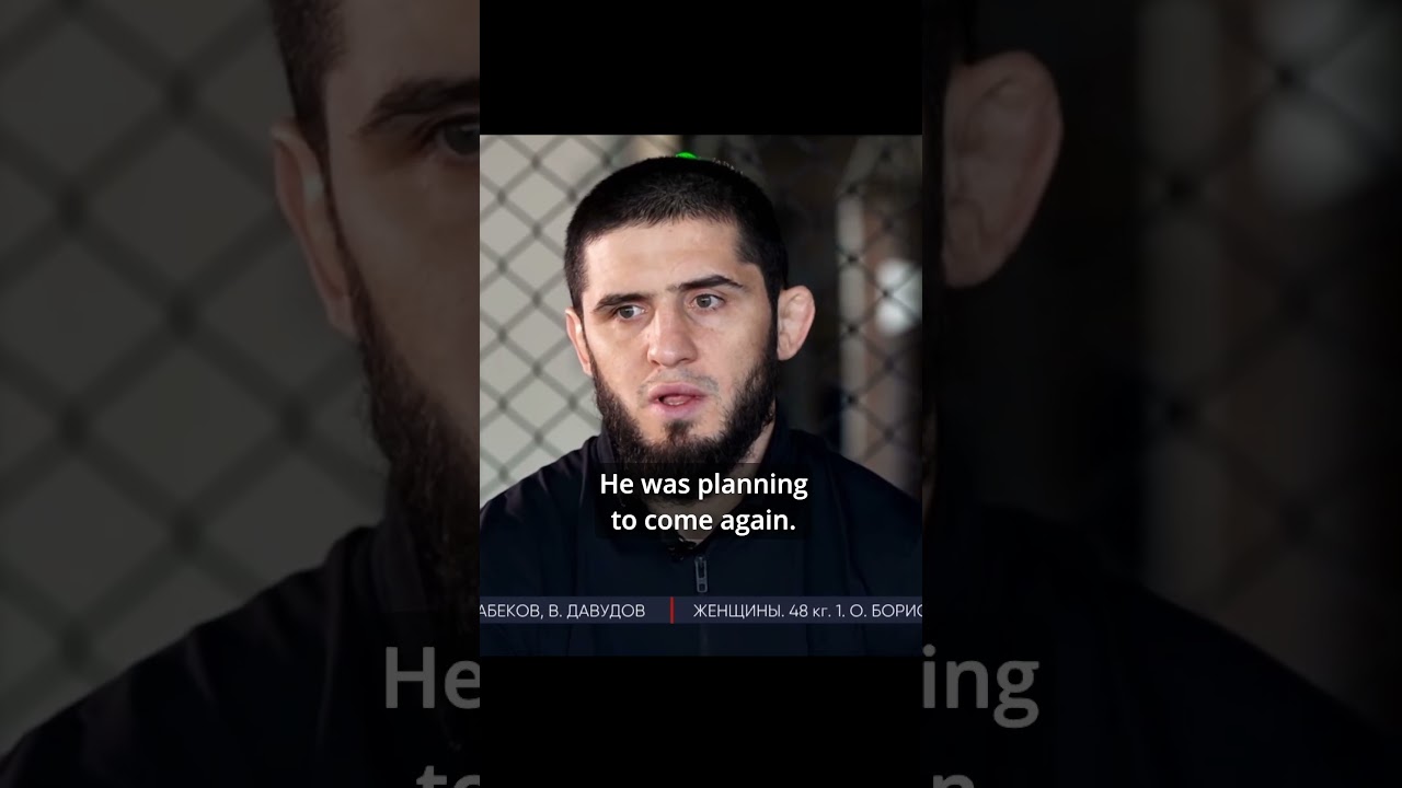 Islam Makhachev about his Plan B and Khabib