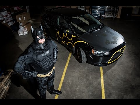 Superhero fan unveils his Batmobile [DEADLINE NEWS]