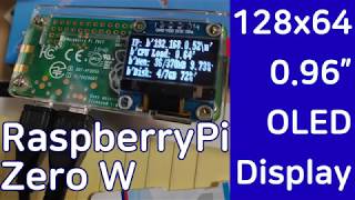 Raspi Zero + 0.96" OLED