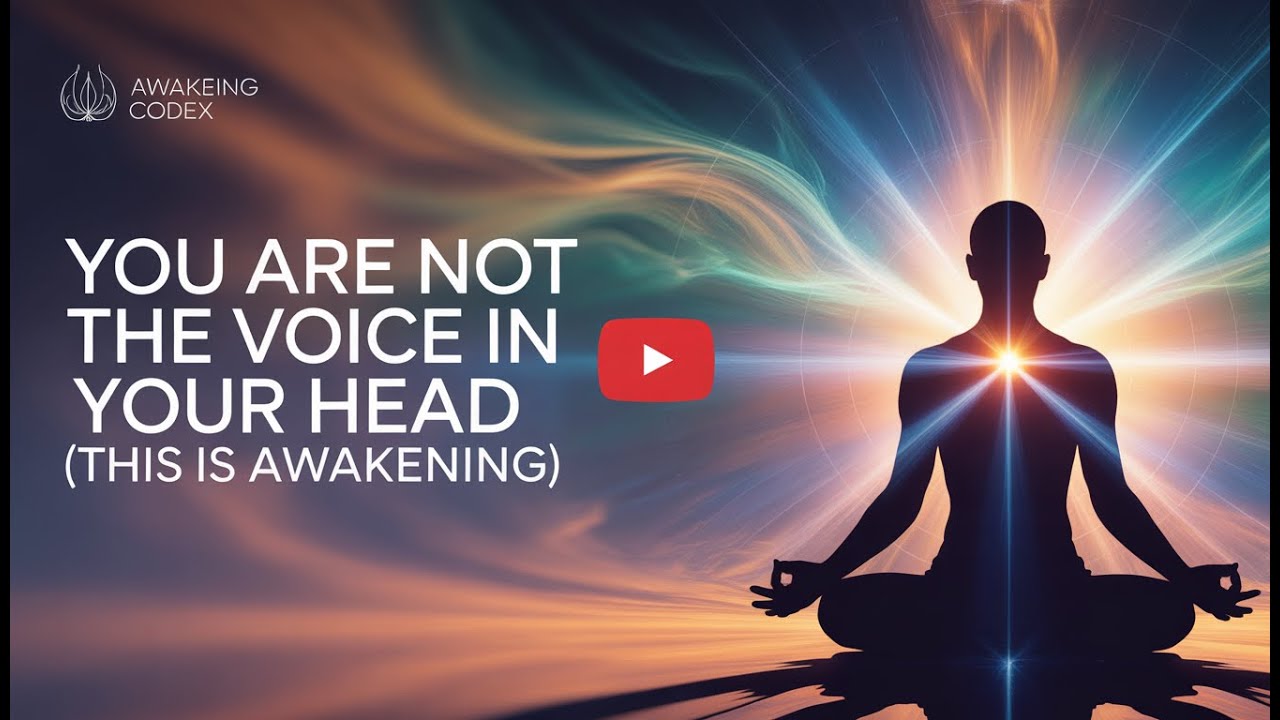 You Are Not The Voice Inside Your Head (This Is Awakening)
