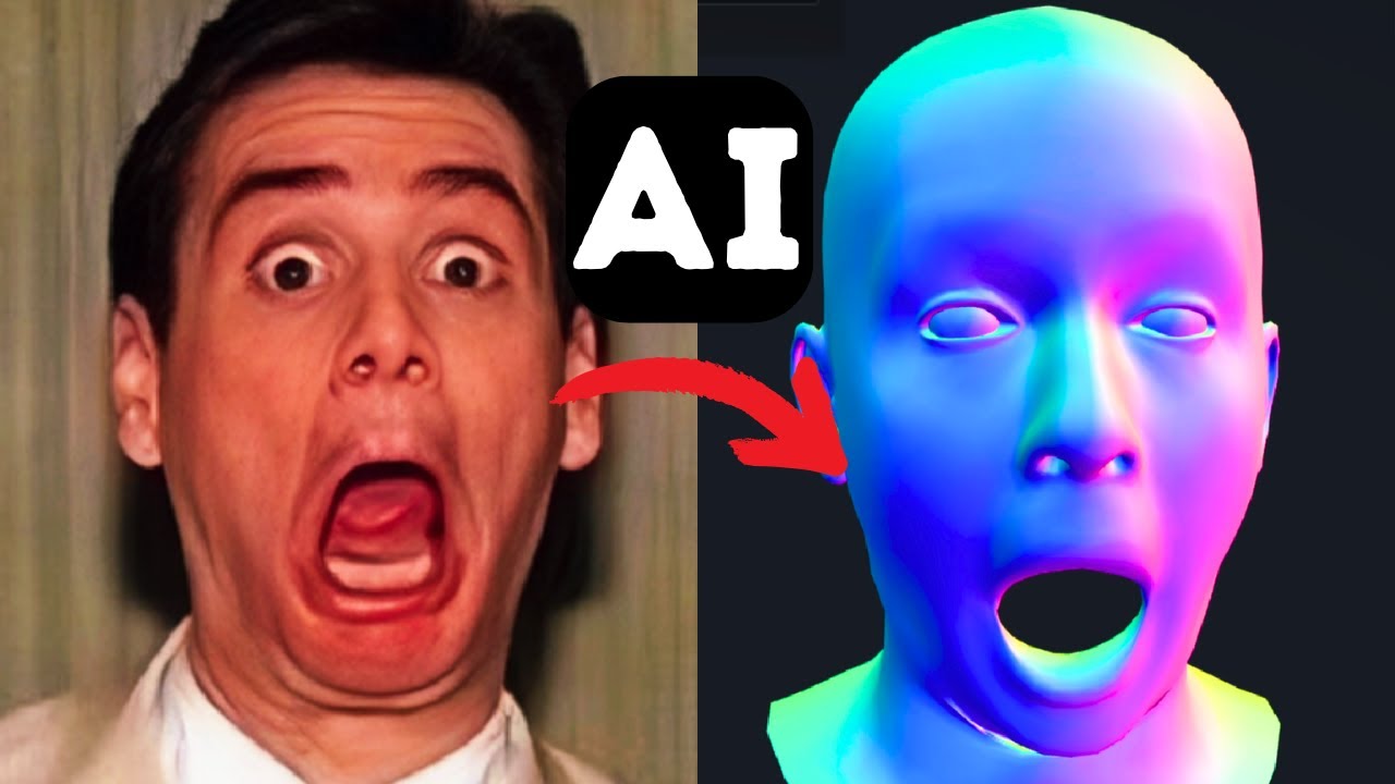 Turn ANY Photo Into 3D Face Model With AI | New FREE AI Tool - YouTube