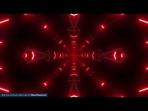 Abstract Red Geometric Vj Loops Pack 4k Background Video