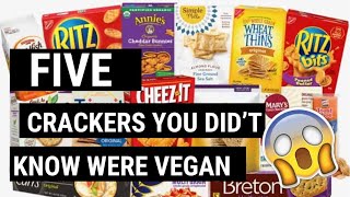 FIVE CRACKER BRANDS YOU DIDN'T KNOW WERE VEGAN