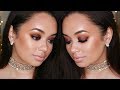 BROWN GLITTER SMOKEY EYE USING JACLYN HILL x MORPHE PALETTE