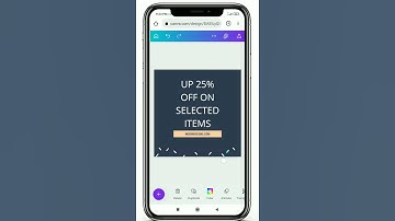 Simple Sale Poster Design in canva#shorts