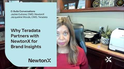 Why Teradata Partners with NewtonX
